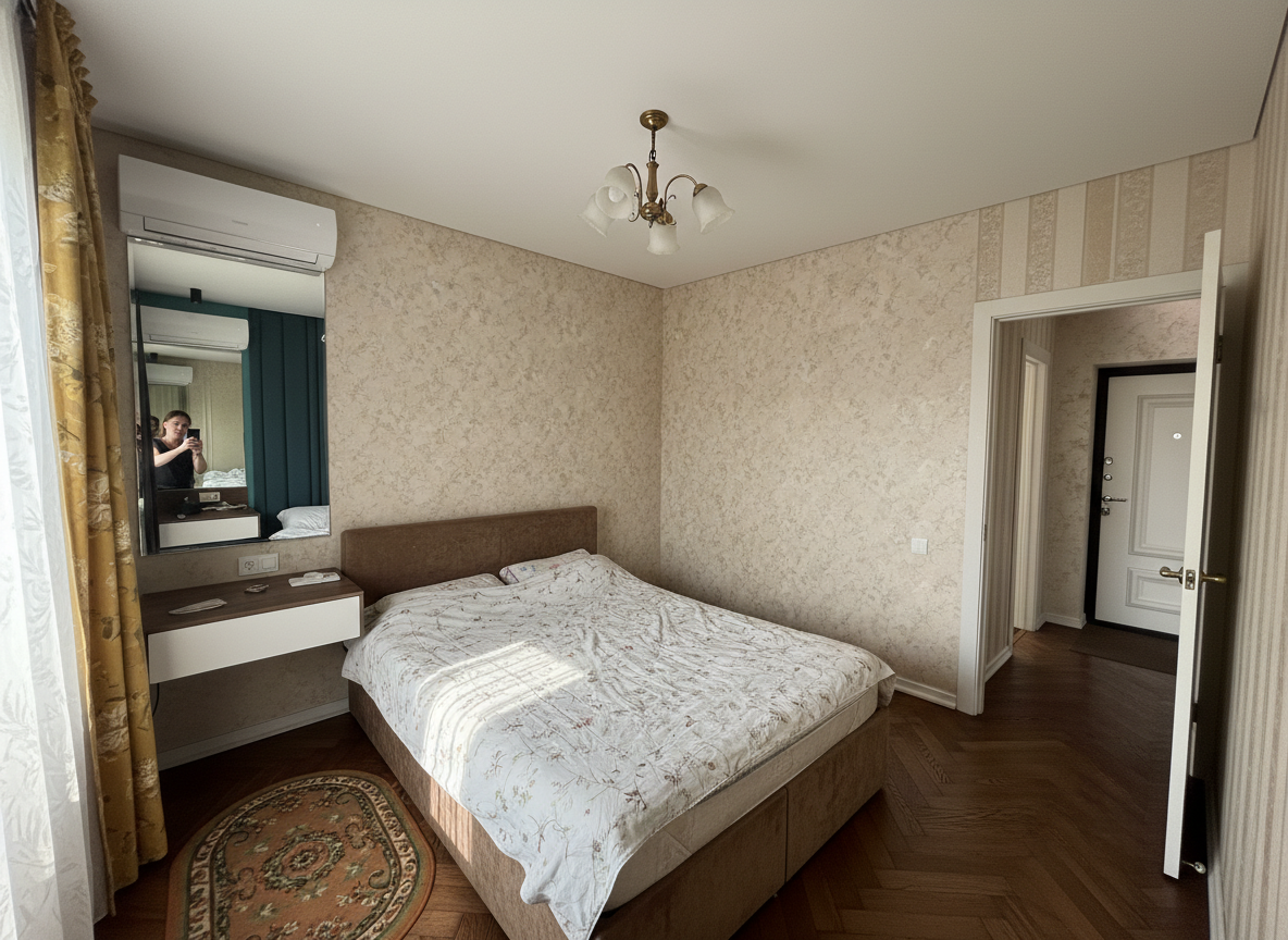 Хоум стейджинг квартиры в Москве — до, ЖК «Лучи», Солнцево — квартира под сдачу